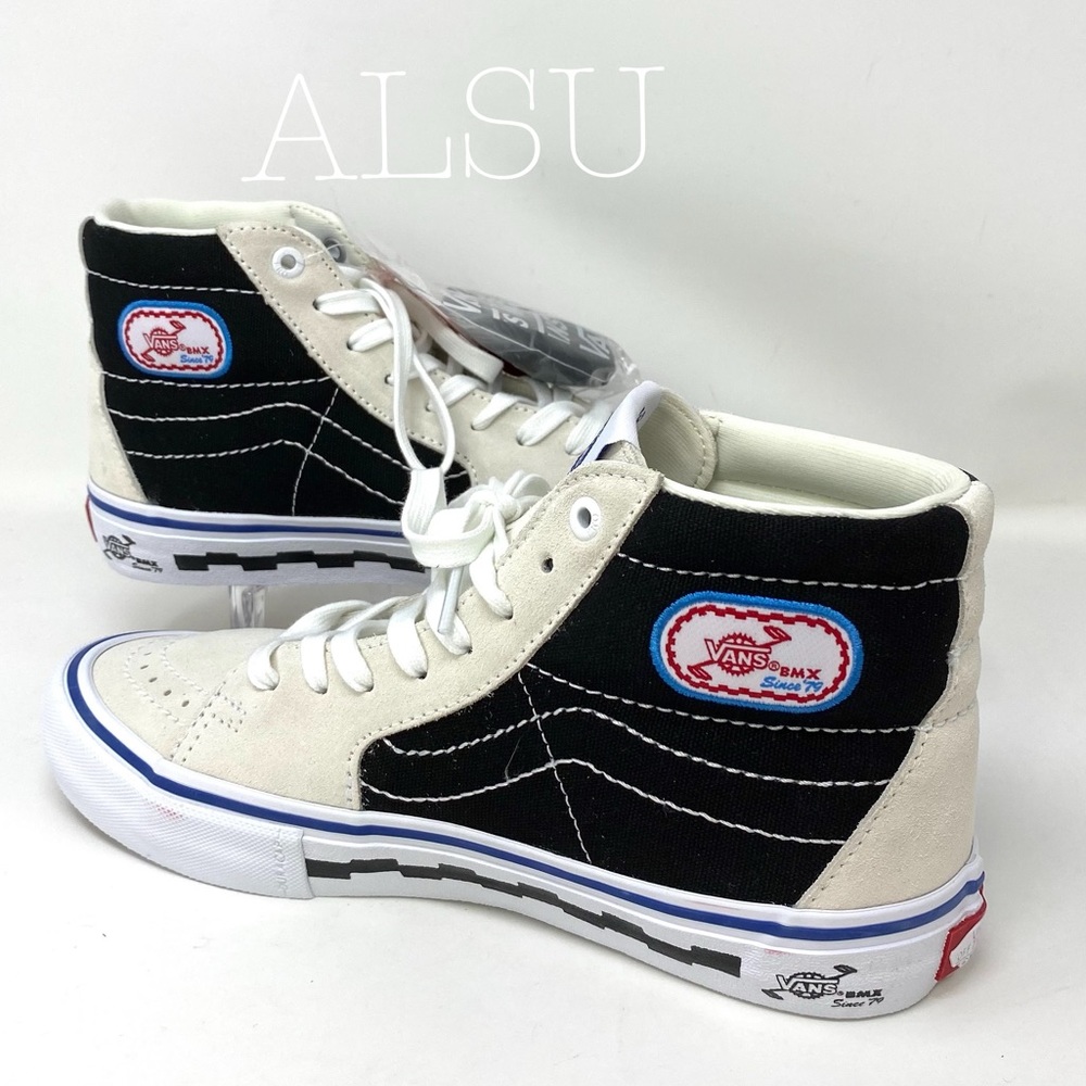 VANS SK8-HI Pro BMX ‘79 Marshmallow Men’s Sneakers - Picture 8 of 13